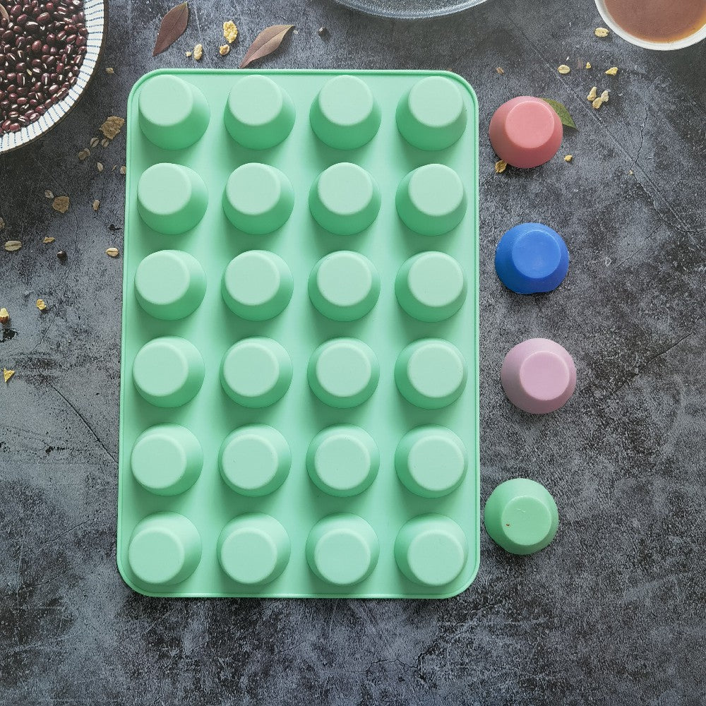 24-Hole Silicone Mini Muffin Pan by HitMyNeed