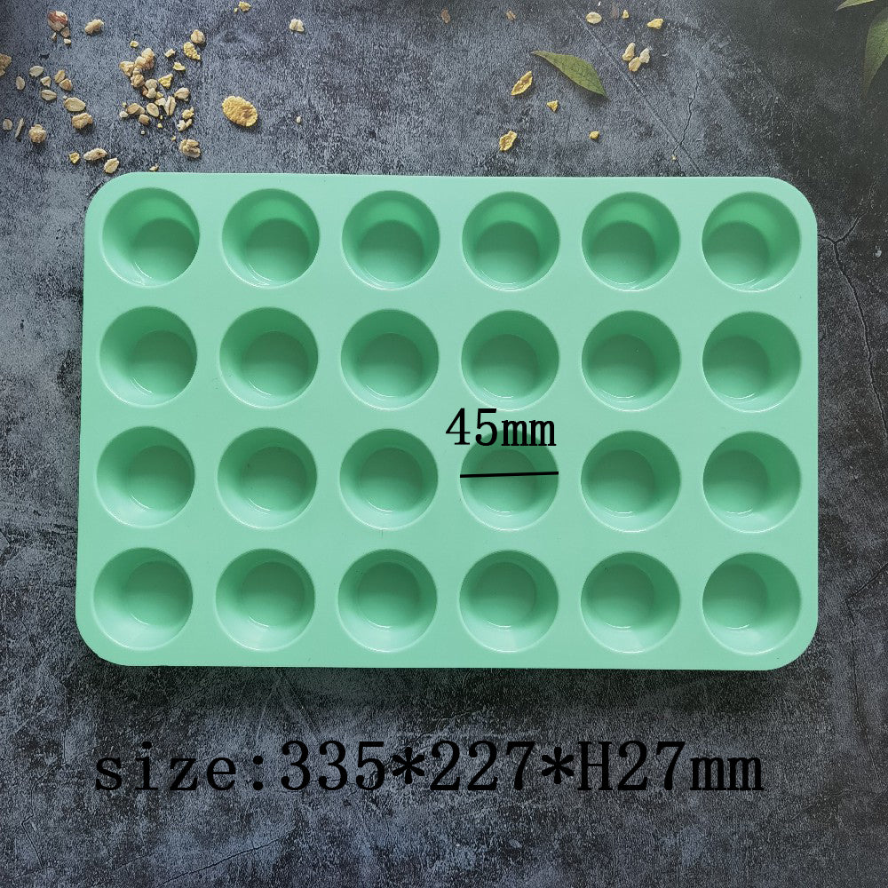 24-Hole Silicone Mini Muffin Pan by HitMyNeed