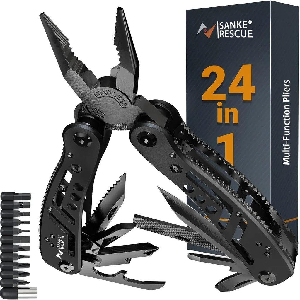 24-in-1 Multitool Pliers for Camping & Survival by HitMyNeed