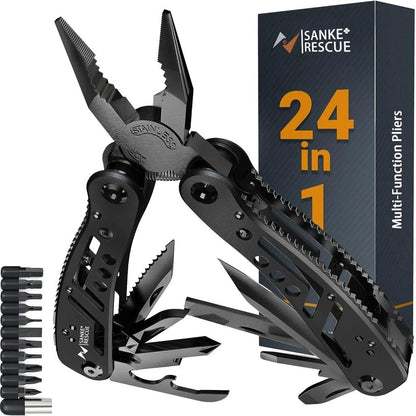24-in-1 Multitool Pliers for Camping & Survival by HitMyNeed