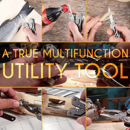 24-in-1 Multitool Pliers for Camping & Survival by HitMyNeed
