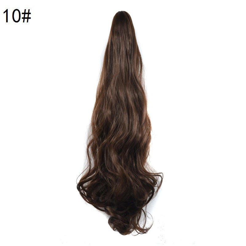 24" Multicolor Wavy Synthetic Ponytail Extension 10 by HitMyNeed