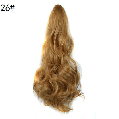 24" Multicolor Wavy Synthetic Ponytail Extension 26 by HitMyNeed