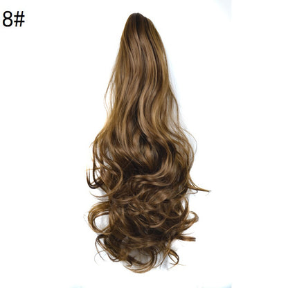24" Multicolor Wavy Synthetic Ponytail Extension 8 by HitMyNeed