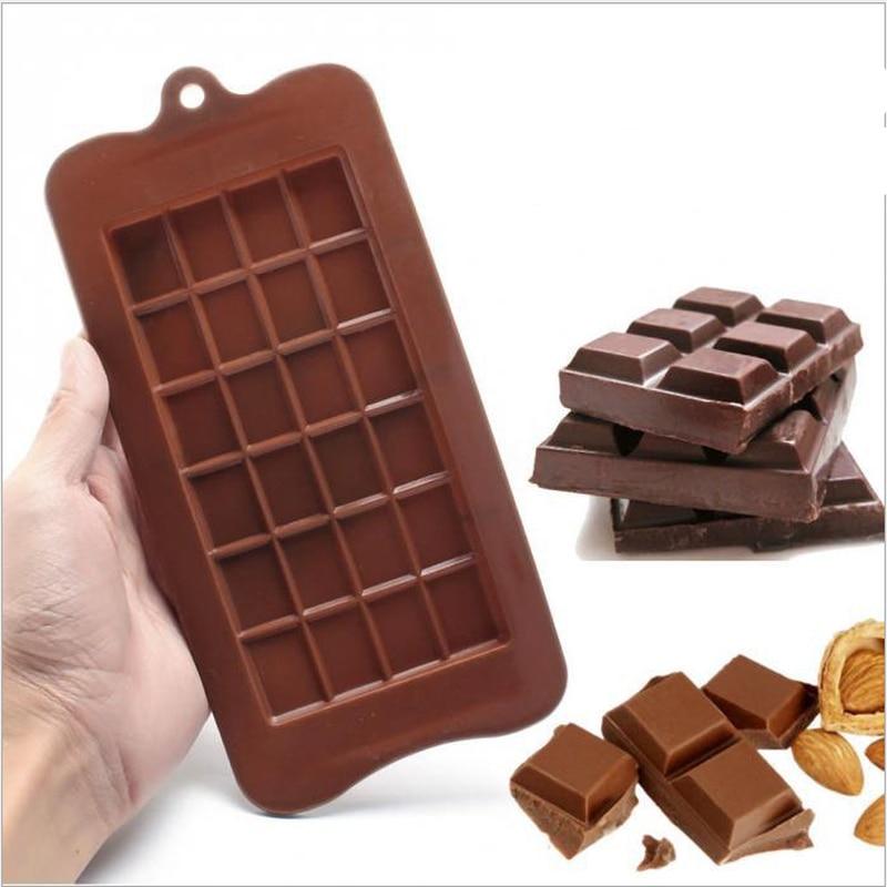 24 Slot Silicone Chocolate Bar Mold by HitMyNeed