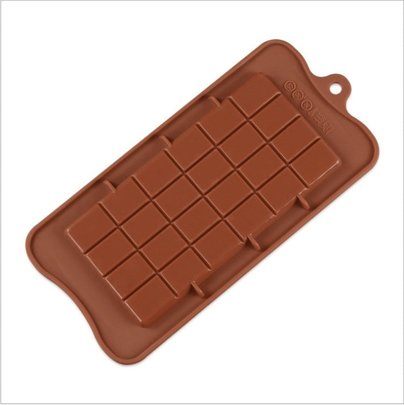 24 Slot Silicone Chocolate Bar Mold by HitMyNeed