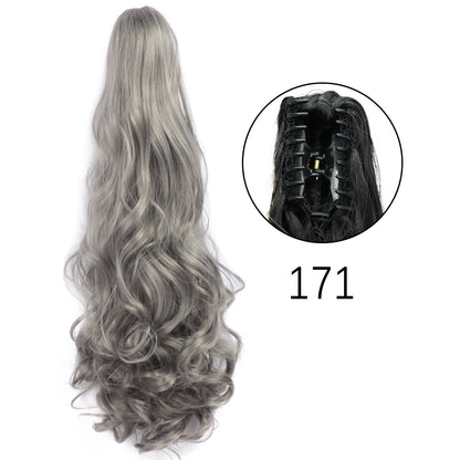 24" Synthetic Straight Claw Clip Ponytail Extension 171 by HitMyNeed