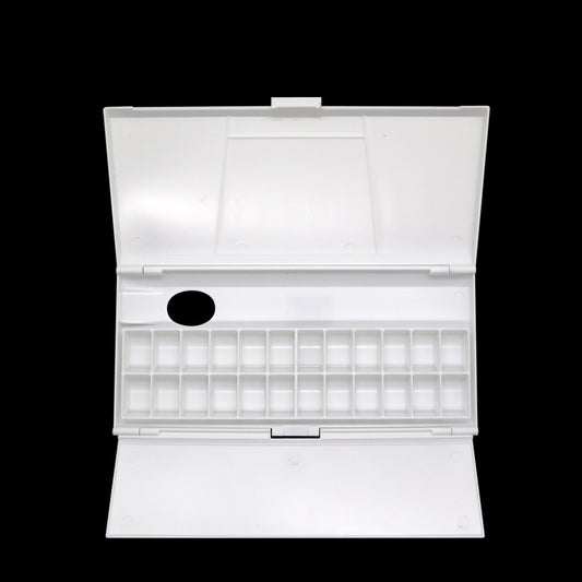 24-Well Folding Watercolor Palette with Thumb Hole by HitMyNeed