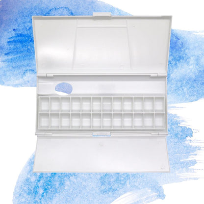 24-Well Folding Watercolor Palette with Thumb Hole by HitMyNeed