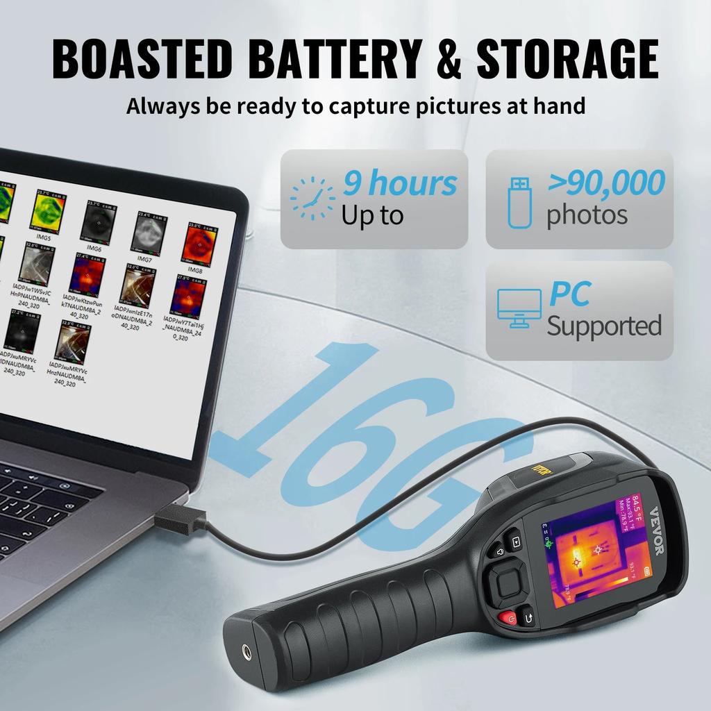 240×180 Thermal Imaging Camera for Inspection by HitMyNeed