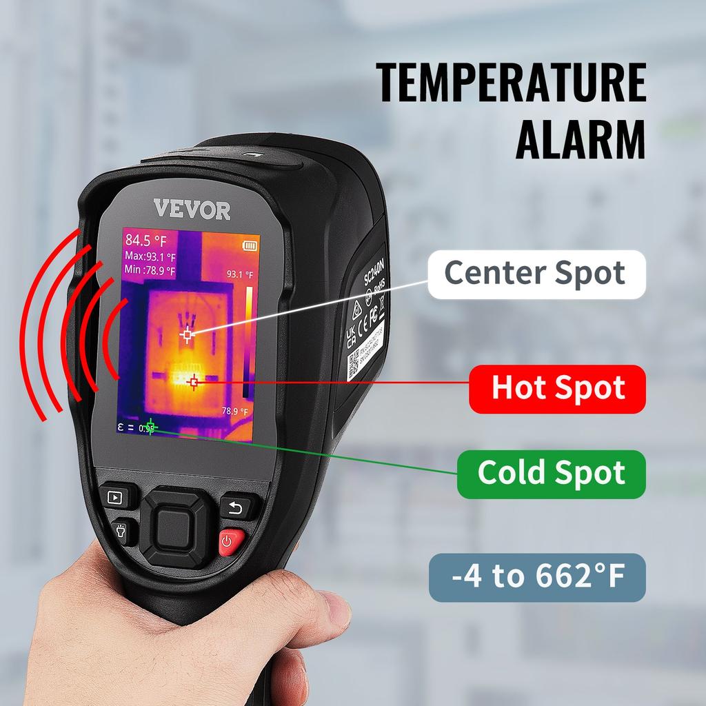 240×180 Thermal Imaging Camera for Inspection by HitMyNeed