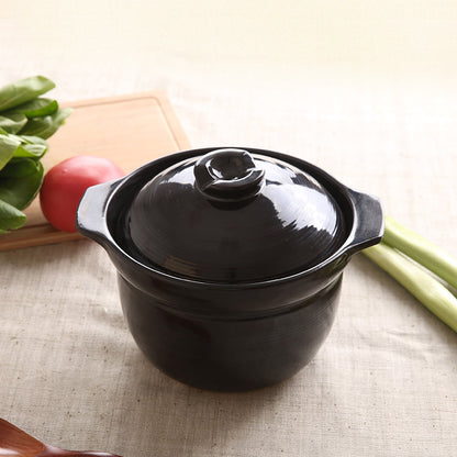 24cm Ceramic Casserole Dish with Lid by HitMyNeed