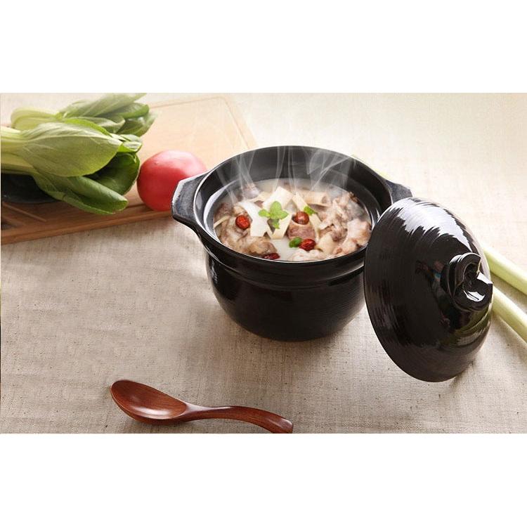24cm Ceramic Casserole Dish with Lid by HitMyNeed