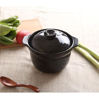 24cm Ceramic Casserole Dish with Lid by HitMyNeed