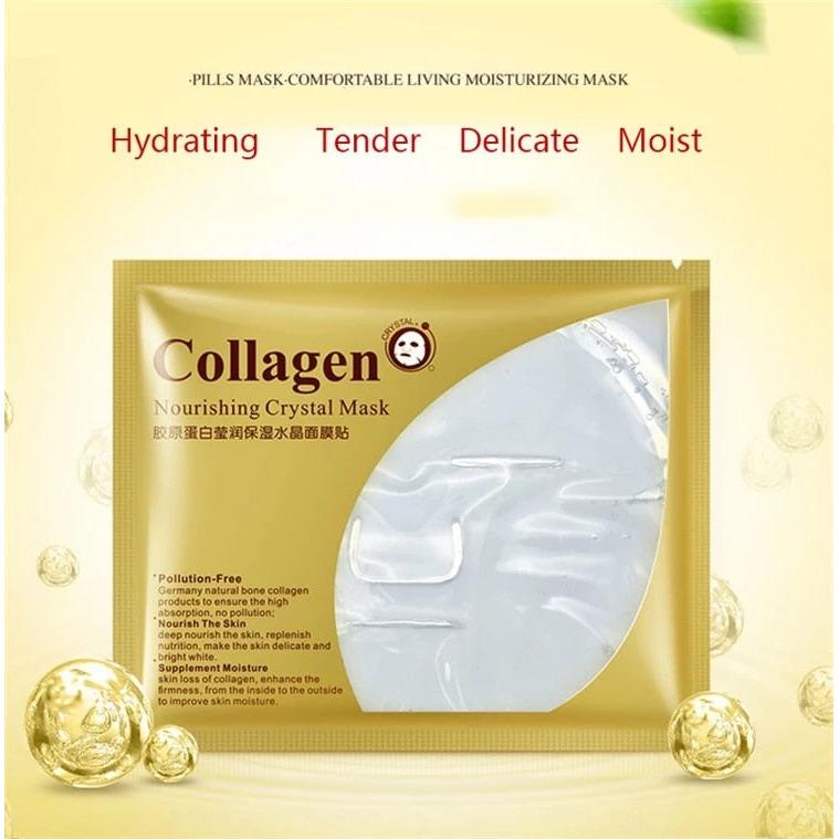 24K Gold Collagen Hydrating Face Mask by HitMyNeed