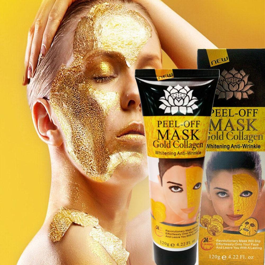 24K Gold Collagen Peel-Off Face Mask 120ml by HitMyNeed