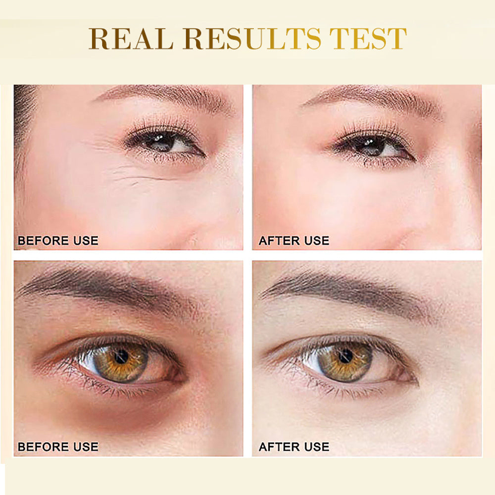 24K Gold Hyaluronic Acid Collagen Eye Mask Patches by HitMyNeed