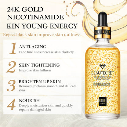 24K Gold Niacinamide Hydrating Anti-Aging Essence niacinamide-15ml by HitMyNeed