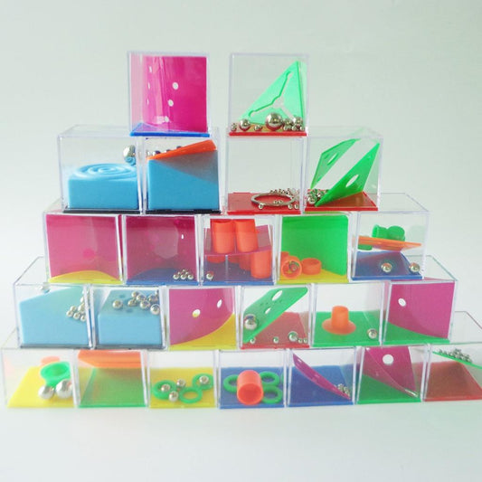 24pcs Brain Teaser Puzzle Cubes Set for All Ages by HitMyNeed