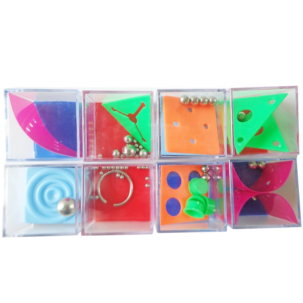 24pcs Brain Teaser Puzzle Cubes Set for All Ages by HitMyNeed