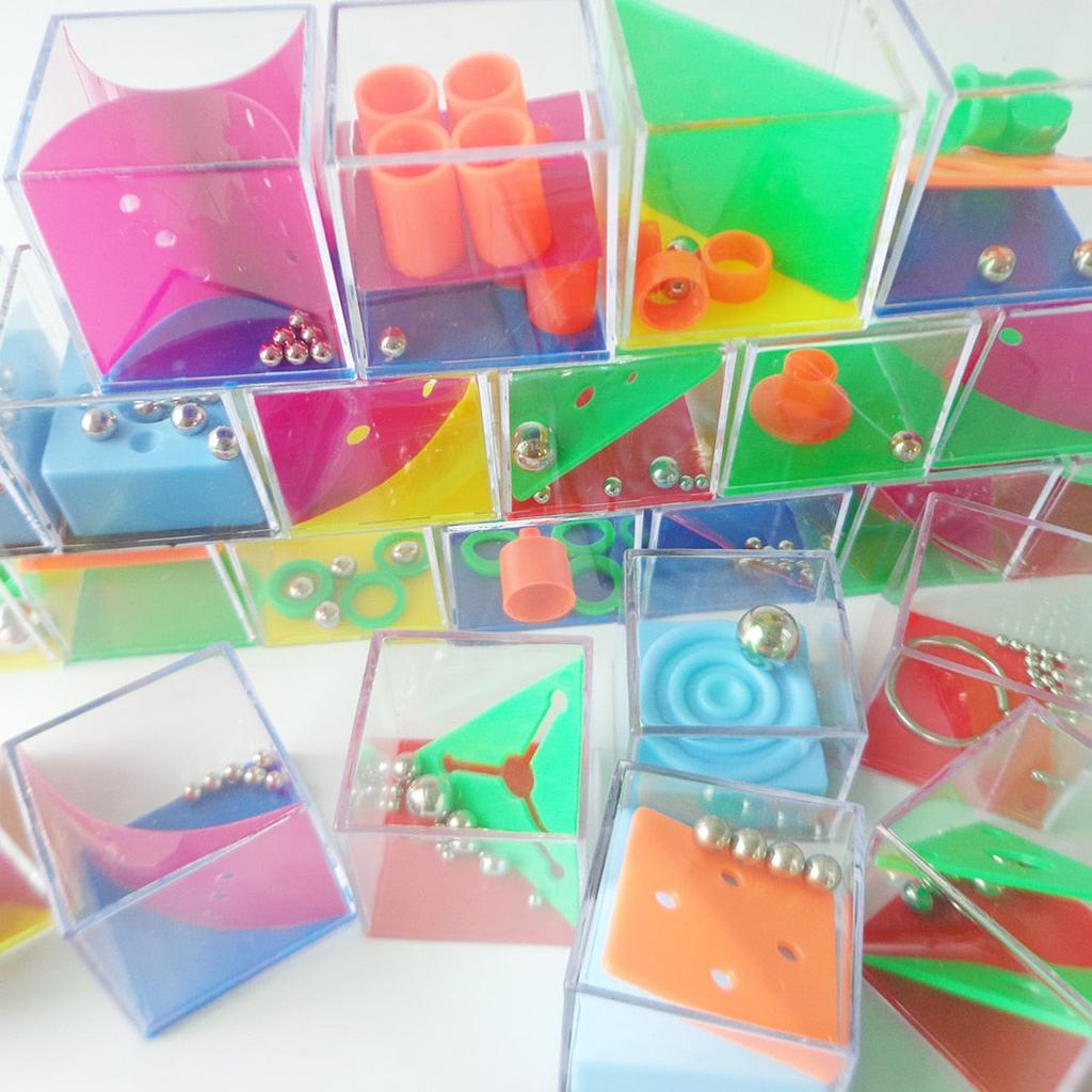 24pcs Brain Teaser Puzzle Cubes Set for All Ages by HitMyNeed