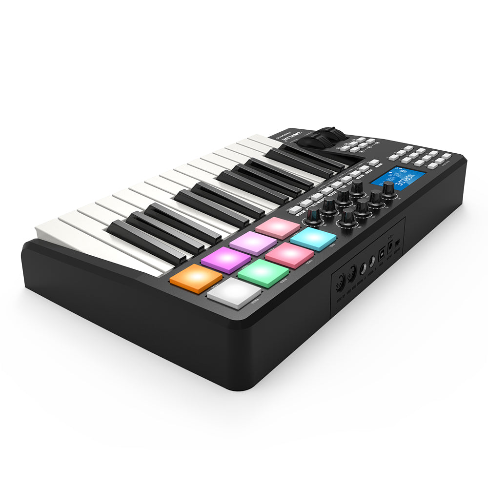 25-Key MIDI Keyboard with Drum Pads and USB by HitMyNeed