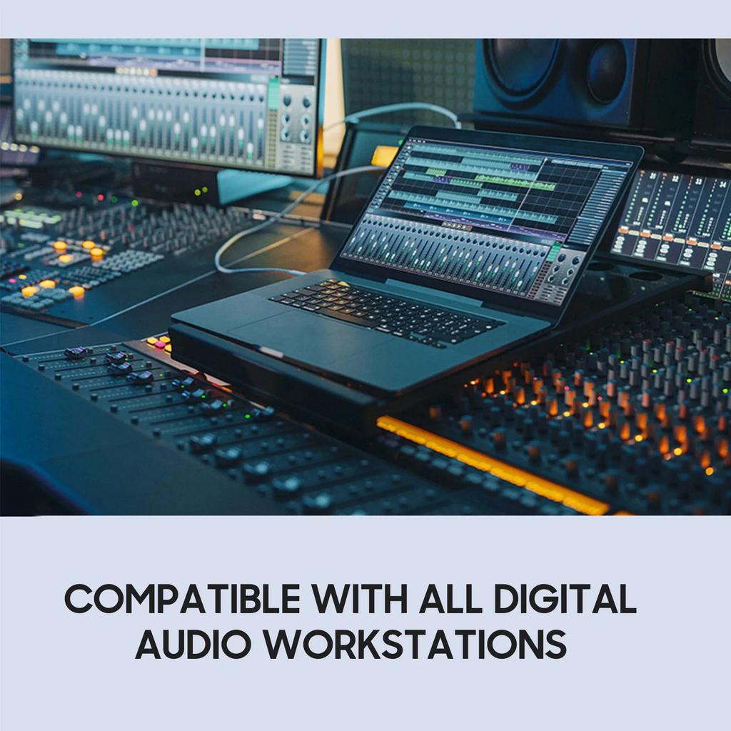 25-Key Mini MIDI Keyboard with Pads & Wireless by HitMyNeed