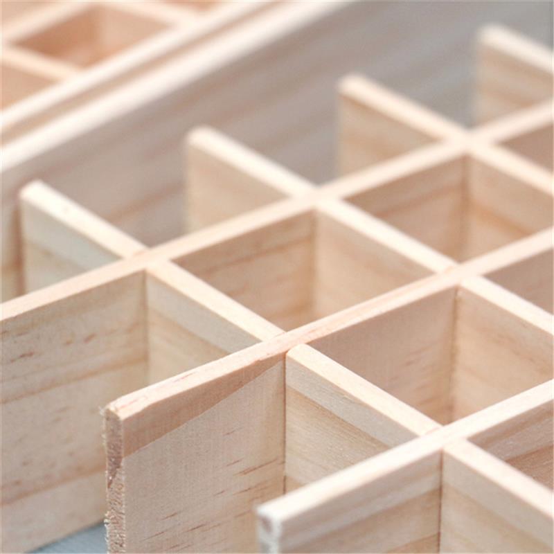 25-Slot Wooden Essential Oil Storage Box by HitMyNeed