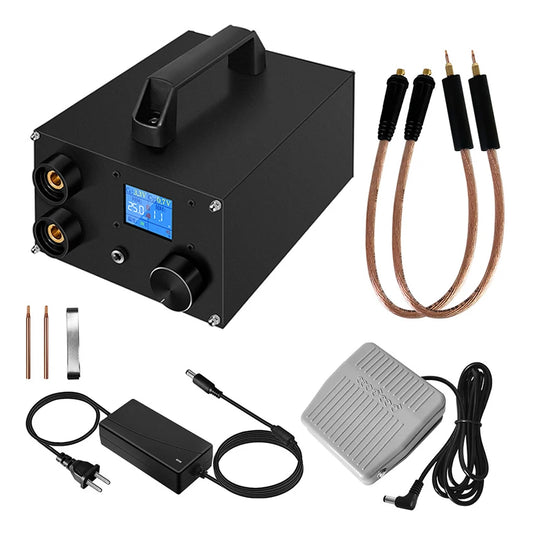 250-Gear Dual-Pulse Spot Welder for 18650 Packs by HitMyNeed