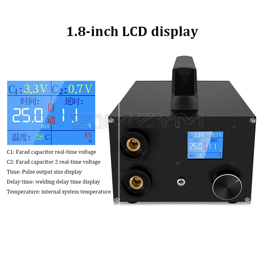 250-Gear Dual-Pulse Spot Welder for 18650 Packs by HitMyNeed