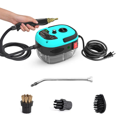 2500W High-Temperature Steam Cleaner Jet Washer blue by HitMyNeed