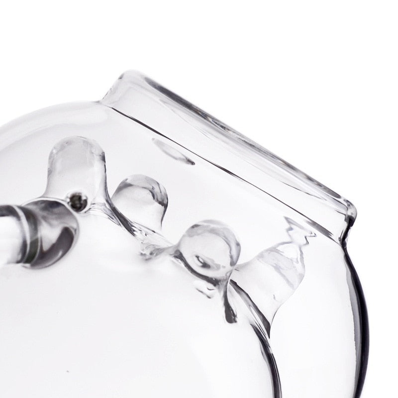 250ml Clear Glass Milk Jug with Handle and Spout by HitMyNeed