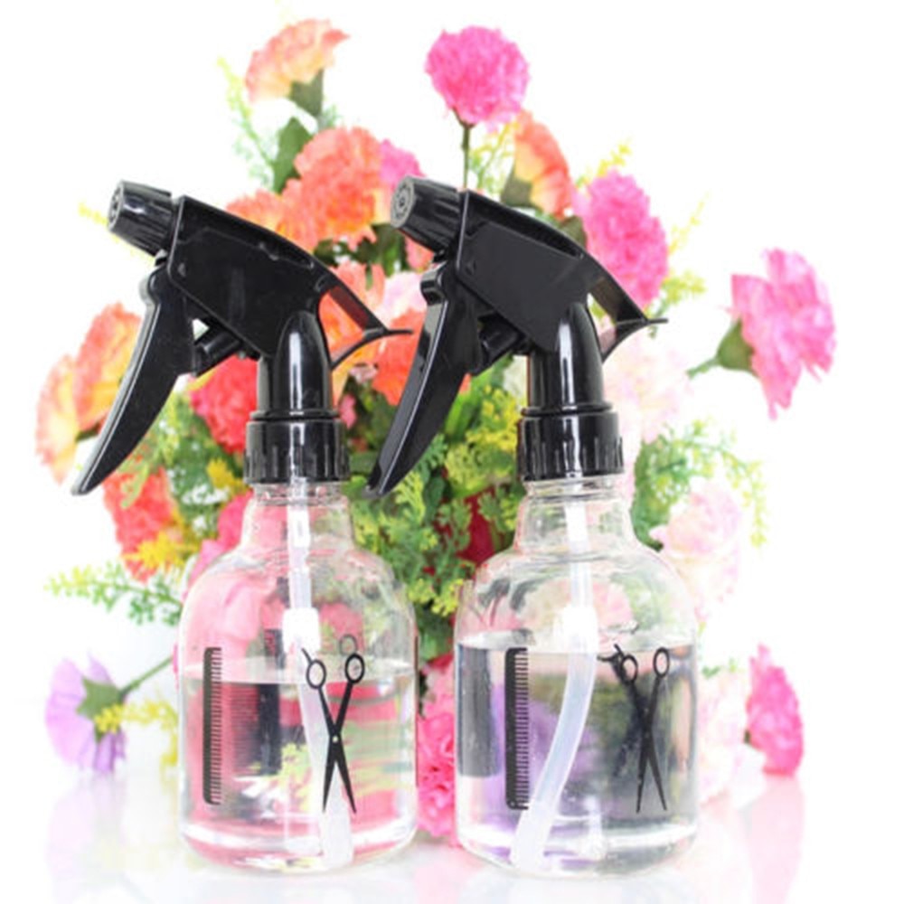 250ml Plastic Spray Bottles for Garden and Salon by HitMyNeed