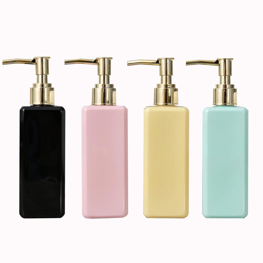 250ml Refillable Plastic Shampoo Dispenser Bottle by HitMyNeed