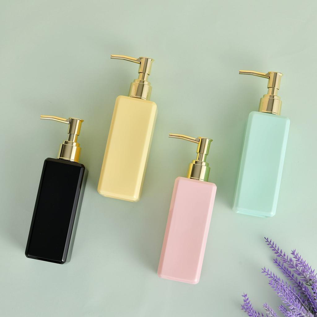 250ml Refillable Plastic Shampoo Dispenser Bottle by HitMyNeed