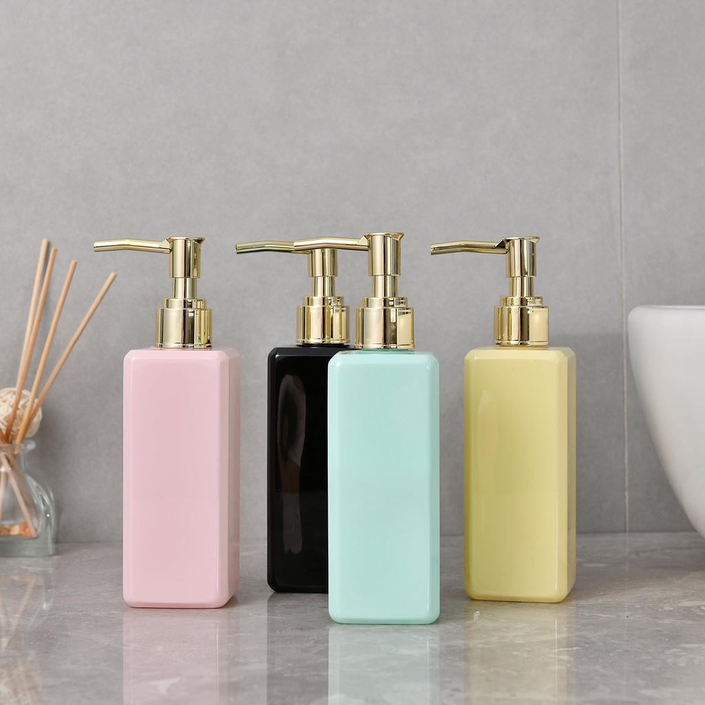 250ml Refillable Plastic Shampoo Dispenser Bottle by HitMyNeed
