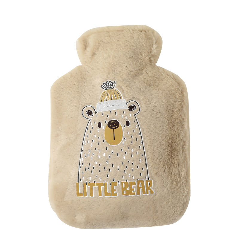 250ml Reusable Plush Hot Water Bottle by HitMyNeed