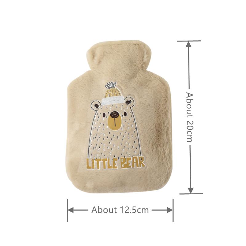 250ml Reusable Plush Hot Water Bottle by HitMyNeed