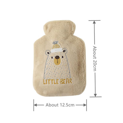 250ml Reusable Plush Hot Water Bottle by HitMyNeed