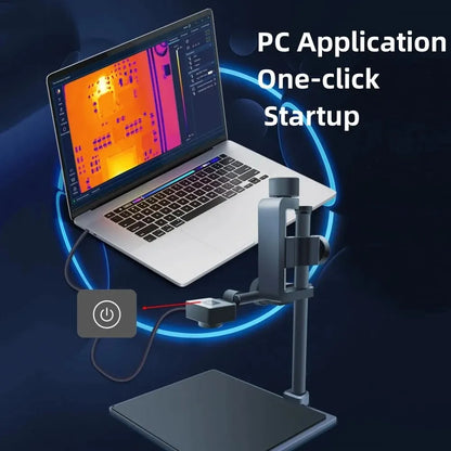 256x192 3D PCB Thermal Imaging Analyzer by HitMyNeed