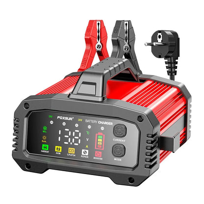 25A/15A Smart 12V-24V Car Battery Charger & Booster by HitMyNeed