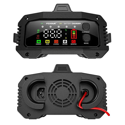 25A/15A Smart 12V-24V Car Battery Charger & Booster by HitMyNeed