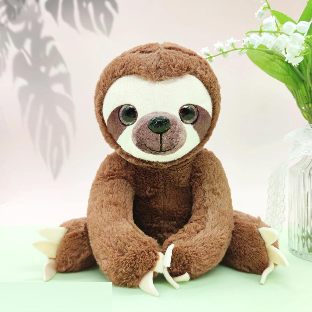 25cm Sloth Plush Toy - Soft Cuddly Gift by HitMyNeed