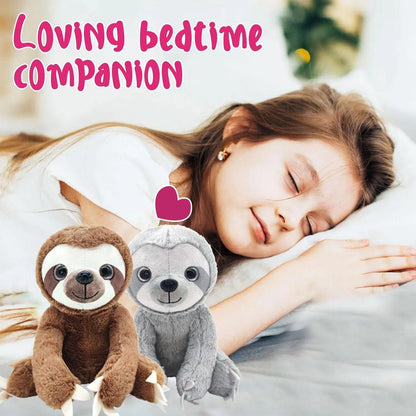 25cm Sloth Plush Toy - Soft Cuddly Gift by HitMyNeed