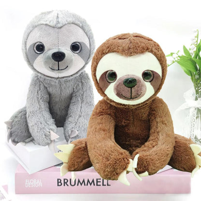 25cm Sloth Plush Toy - Soft Cuddly Gift by HitMyNeed