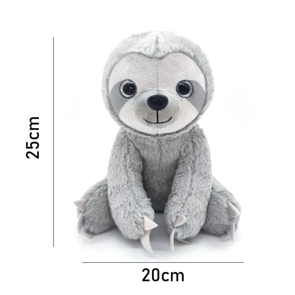 25cm Sloth Plush Toy - Soft Cuddly Gift by HitMyNeed