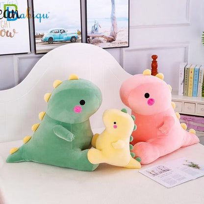 25cm Soft Dinosaur Plush Toy Pillow for Kids by HitMyNeed