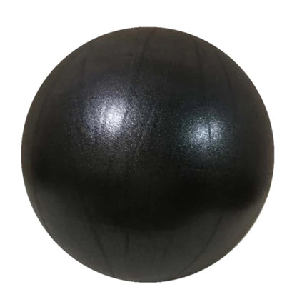 25cm Yoga Ball for Pilates, Core & Balance Training black by HitMyNeed