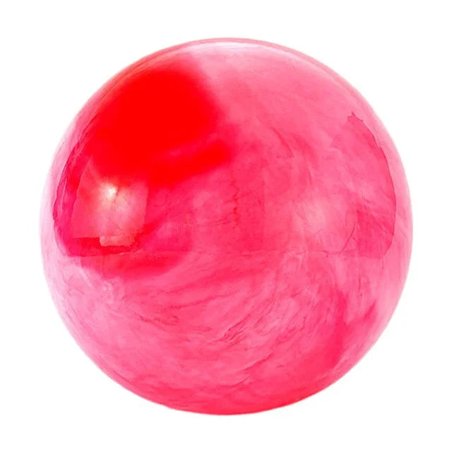 25cm Yoga Ball for Pilates, Core & Balance Training red-2 by HitMyNeed
