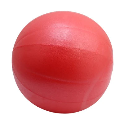 25cm Yoga Ball for Pilates, Core & Balance Training red by HitMyNeed